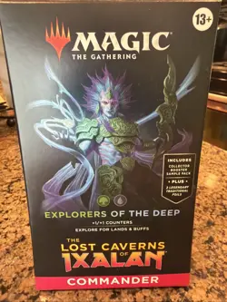 Magic the Gathering: Lost Caverns of Ixalan Explorers of the Deep Commander Deck - Image 1