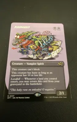 Bloodghast (Borderless) Aetherdrift MTG - Image 1