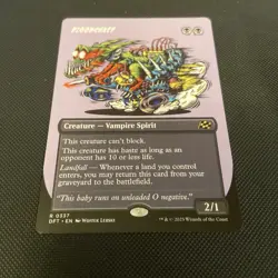 Bloodghast (Borderless) Aetherdrift MTG - Image 3