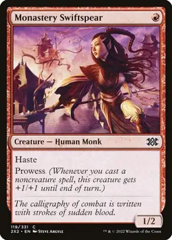 Monastery Swiftspear - Near Mint EN - 2X2 119 - MTG Magic The Gathering - Image 1