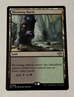 MTG Blooming Marsh - Outlaws of Thunder Junction NM - Image 1