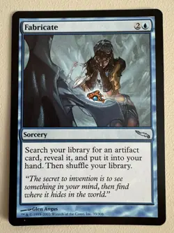 Fabricate - MTG - Mirrodin - ©2003 NM Uncommon - Image 1