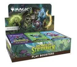 Play Booster Box Secrets of Strixhaven SOS MTG Sealed New - Image 1