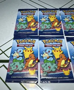 2021 Pokemon Celebration 25TH Anniversary 10x McDonald’s Booster Pack SEALED - Image 2