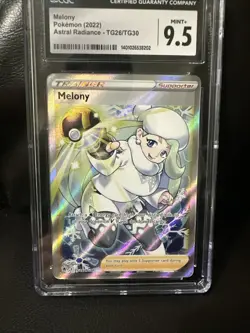 POKEMON 2022 Astral Radiance Trainer Full Art MELONY #TG26 CGC 9.5 Mint+ - Image 2