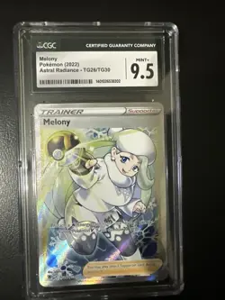 POKEMON 2022 Astral Radiance Trainer Full Art MELONY #TG26 CGC 9.5 Mint+ - Image 4