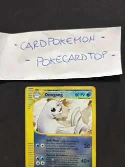 Pokemon Card Dewgong 7/144-Skyridge-Ita-Holo Reverse-exc! - Image 2
