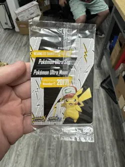 Sealed Ash's Pikachu SM108 Black Star Promo Sun & Moon Pokemon - Image 2