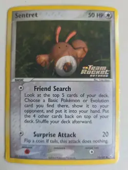 Pokemon TCG - Sentret Team Rocket Returns 75/109 Reverse Holo - Image 1