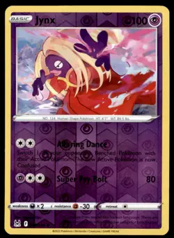 Jynx 068/196 Common Lost Origin Pokemon Reverse Holo Near Mint - Image 1