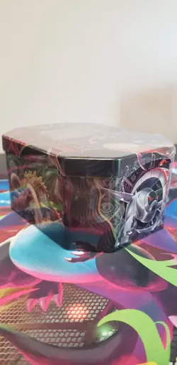 Pokemon TCG Paldean Fates Tin Shiny Charizard - Sealed 4 Pack Tin - Image 3