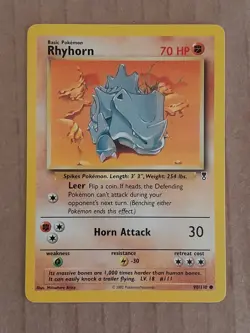 Pokemon Rhyhorn 90/110 Legendary Collection Near-Mint See Pictures - Image 1