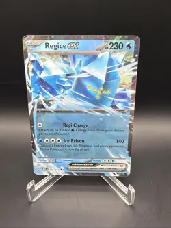 Regice ex 048/217 Ascended Heroes NM Double Rare Holo Pokemon TCG - Image 1