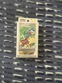 Pokemon First Partner Illustration Set 30th Anniversary Sealed Promo Box Chinese - Image 1
