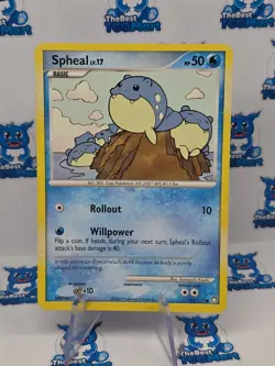 Spheal - 102/123 - Pokemon Mysterious Treasures MP - Image 1