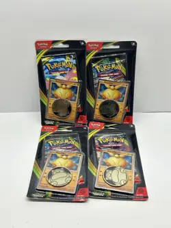 (4) Pokemon TCG Mega Evolution Perfect Order Checklane Blister Pack Makuhita 820650853319 - Image 1