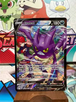 Crobat V TG20/TG30 Trainer Gallery - Lost Origin - Pokemon TCG - SHIPS FAST - Image 1