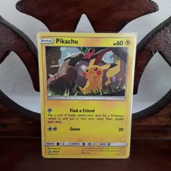 Pikachu Black Star Promo SM234 / Pikachu Pokemon Cards + Free Holo Pikachu Card - Image 2