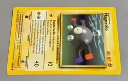 Magnetilo # 53/102 Common Basis Set 1999 Pokemon Deutsch Near Mint Vintage - Image 2
