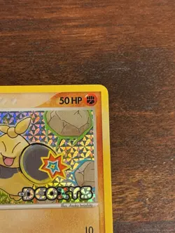 Makuhita 65/107 Reverse Holo Stamped 2005 EX Deoxys Pokemon TCG VLP/NM- - Image 3