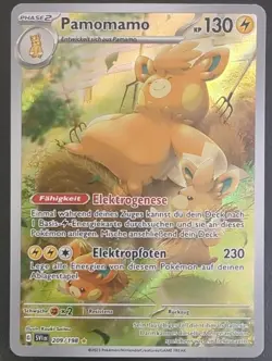 Pamomamo 209/198 | Illustration Rare | Karmesin & Purpur Deutsch NM Pokemon - Image 1