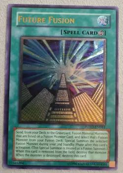 Future Fusion POTD-EN044 Ultimate Rare Unlimited Edition Yugioh NM - Image 1