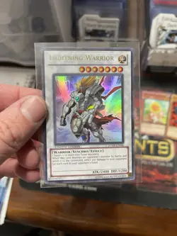 Yu-Gi-Oh! - Lightning Warrior 2002 JUMP-EN046 Ultra Rare Limited Edition - Image 1
