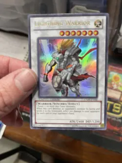 Yu-Gi-Oh! - Lightning Warrior 2002 JUMP-EN046 Ultra Rare Limited Edition - Image 2