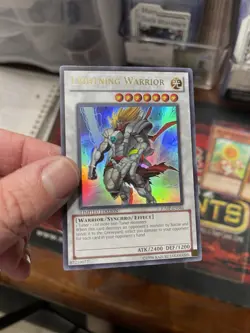 Yu-Gi-Oh! - Lightning Warrior 2002 JUMP-EN046 Ultra Rare Limited Edition - Image 4