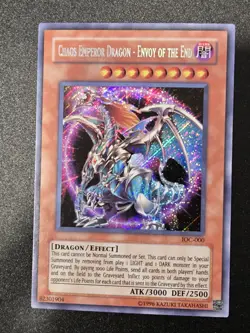 Yu-Gi-Oh! SECRET CHAOS EMPEROR DRAGON ENVOY OF THE END IOC-000 - Image 1