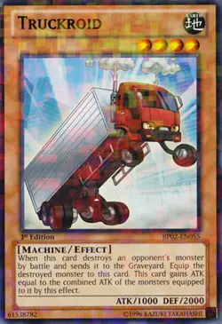 Truckroid - BP02-EN055 - Mosaic Rare - Unlimited Edition Near Mint Battle Pack 2 - Image 1
