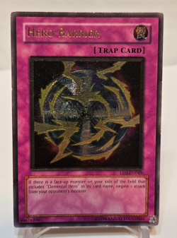 Ultimate Rare Hero Barrier EEN-EN049 Unlimited Yugioh 1417 - Image 1
