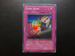 Yugioh - Dark Bribe GX04-EN002 Super Rare - Image 1