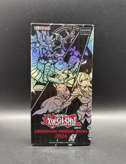 Yugioh Legendary Modern Decks 2026 Brand New Factory Sealed Yu-Gi-Oh - Image 1
