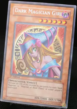 Yu-Gi-Oh! Dark Magician Girl MFC-000 1.Edition (1st) Secret Rare [LP] | EN 2003 - Image 3