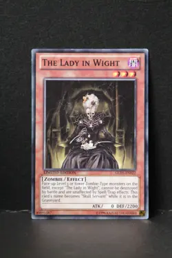 Yu-Gi-Oh! Konami! The Lady in Wight LODT-EN038 LIGHTLY PLAYED - Image 1