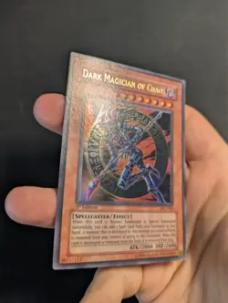 Yugioh Dark Magician of Chaos IOC-065 1st Edition Ultra Rare LP/MP - Image 2