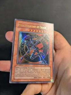 Yugioh Dark Magician of Chaos IOC-065 1st Edition Ultra Rare LP/MP - Image 3