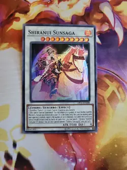 ( SHIRANUI SUNSAGA ) - Super Rare - OP10-EN008 - NM - Yu-Gi-Oh OTS 10 - Image 1