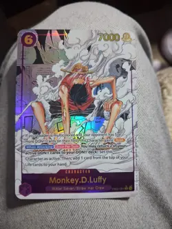 One Piece CCG Monkey.D.Luffy Alternate Art EB02-061 - Image 1