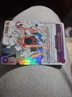 One Piece CCG Monkey.D.Luffy Alternate Art EB02-061 - Image 3