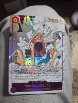 One Piece CCG Monkey.D.Luffy Alternate Art EB02-061 - Image 5