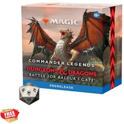 MTG Magic Commander Legends Battle for Baldur's Gate Prerelease Pack Kit - Image 1
