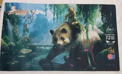 Mtg Gp Shanghai 2014 Playmat Angel/Panda - Image 1