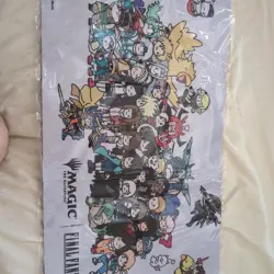 Mtg Ff Collaboration Chibi Character Playmat - Image 1