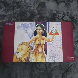 Lion'S Eye Diamond Signed Playmat Mtg Ultra Pro - Image 1