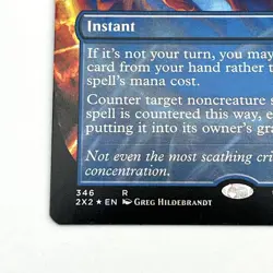 Force Of Negotiation Foil Borderless English Mtg - Image 4
