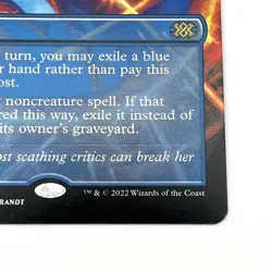 Force Of Negotiation Foil Borderless English Mtg - Image 5