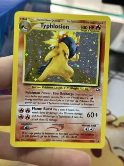 Typhlosion 17/111 Neo Genesis 2000 Holo Rare WOTC Pokemon Card TCG - Image 3