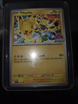 Pikachu - 225 (World Championship 2025) 225 Sv: Scarlet & Violet Promo Card - Image 1